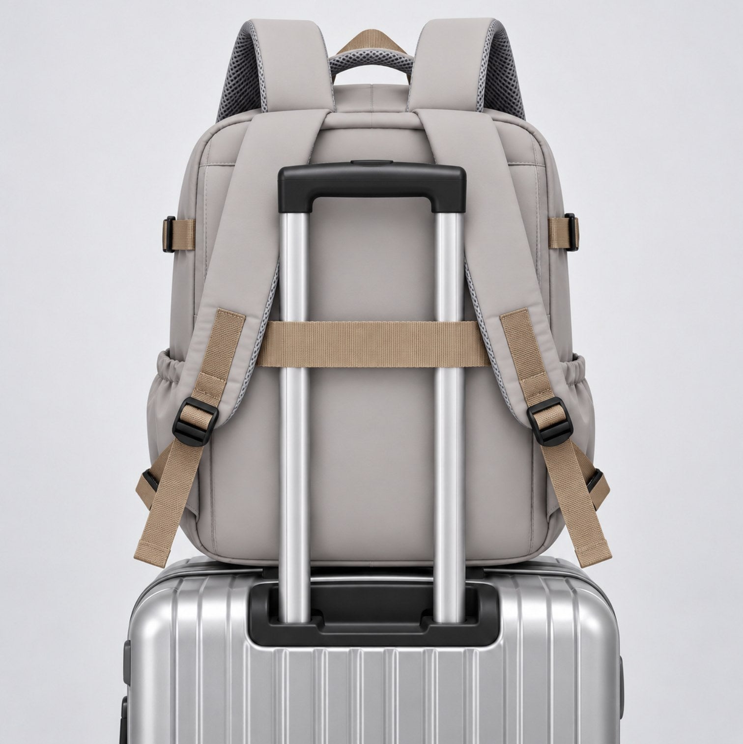 VANTA Travel Backpack — Stone Grey